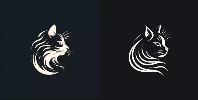 线性描边风Logo
